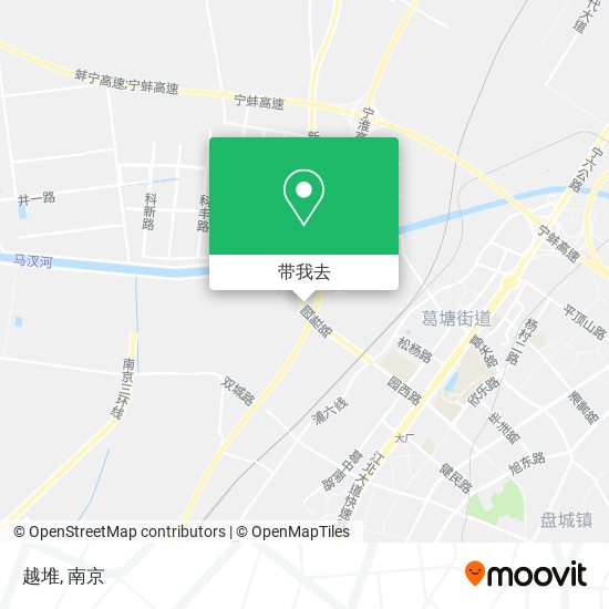 越堆地图