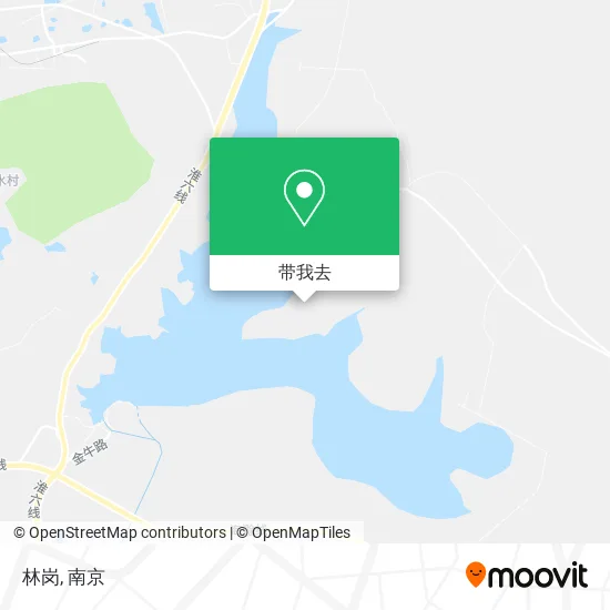 林岗地图