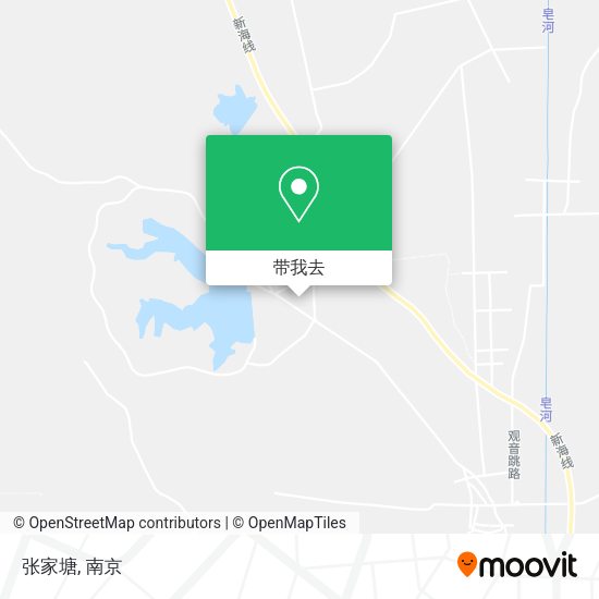 张家塘地图