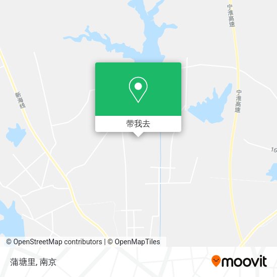 蒲塘里地图