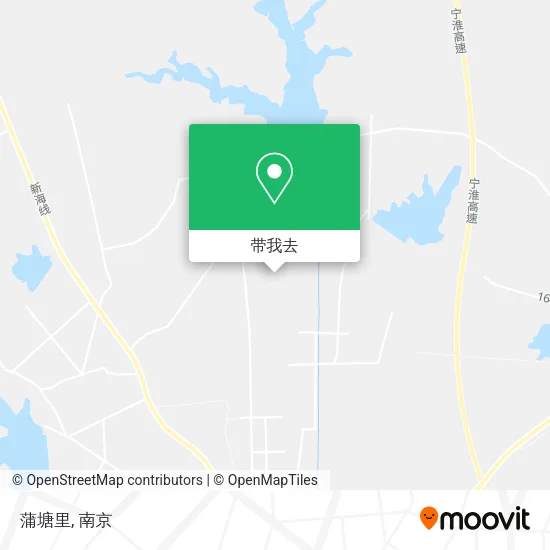 蒲塘里地图