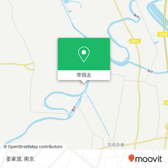姜家渡地图