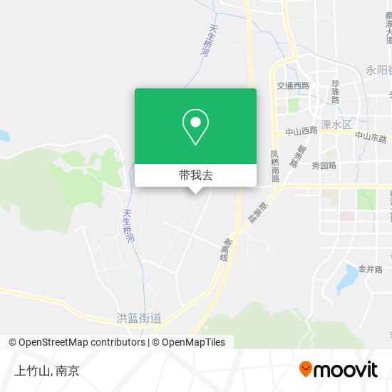 上竹山地图