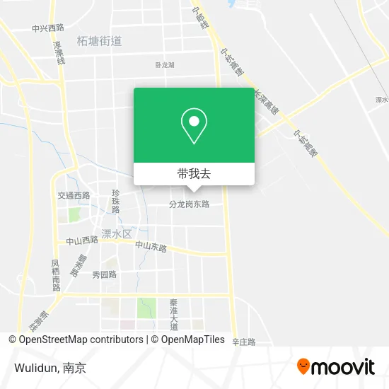 Wulidun地图