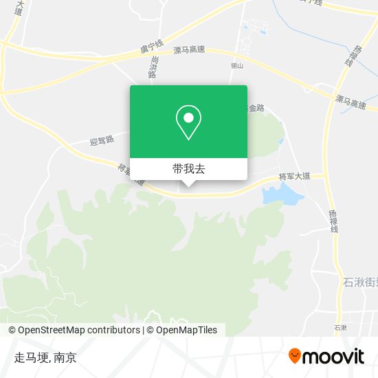 走马埂地图