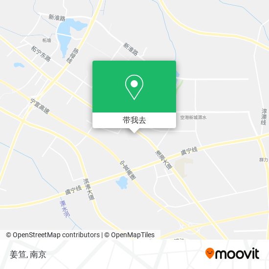 姜笪地图