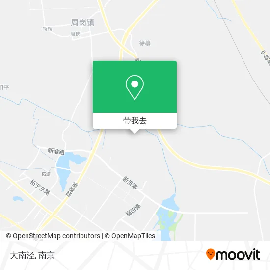 大南泾地图
