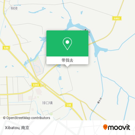 Xibatou地图