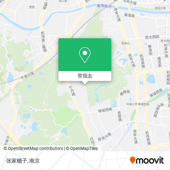 张家棚子地图
