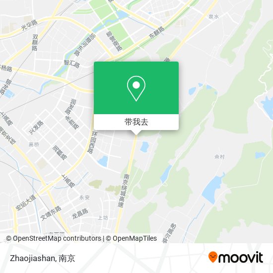Zhaojiashan地图