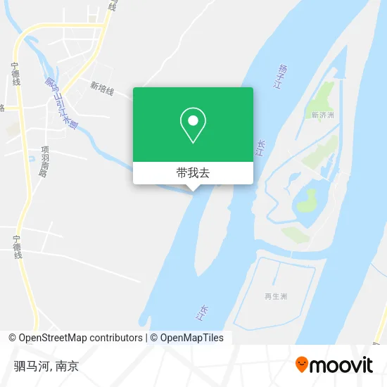 驷马河地图