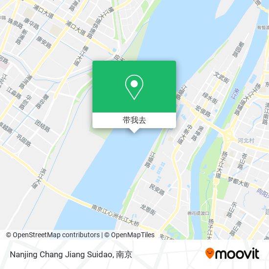 Nanjing Chang Jiang Suidao地图
