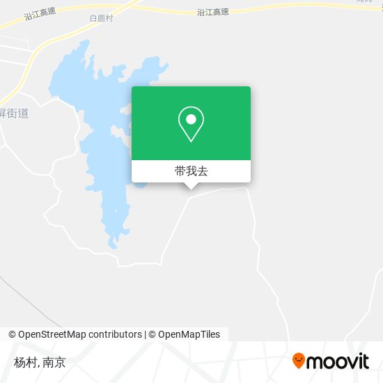 杨村地图