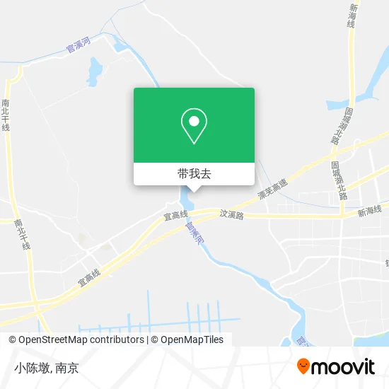 小陈墩地图