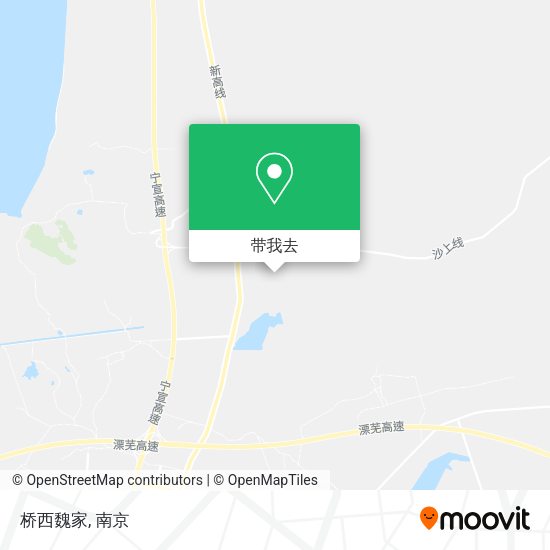 桥西魏家地图