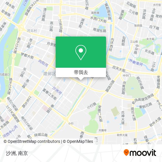 沙洲地图