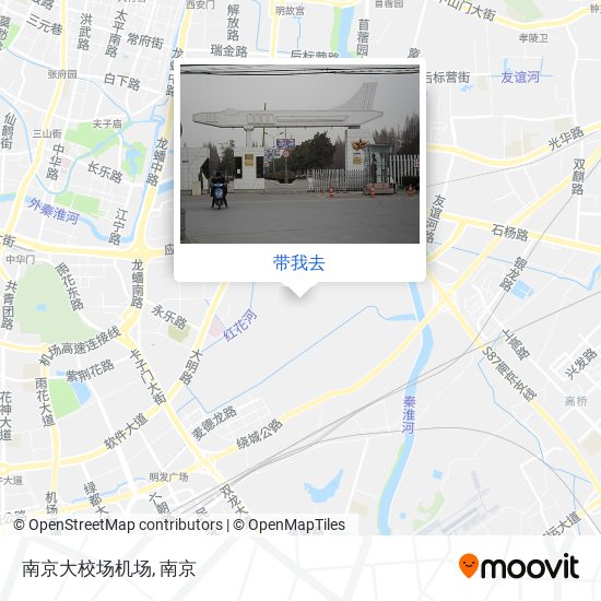 南京大校场机场地图