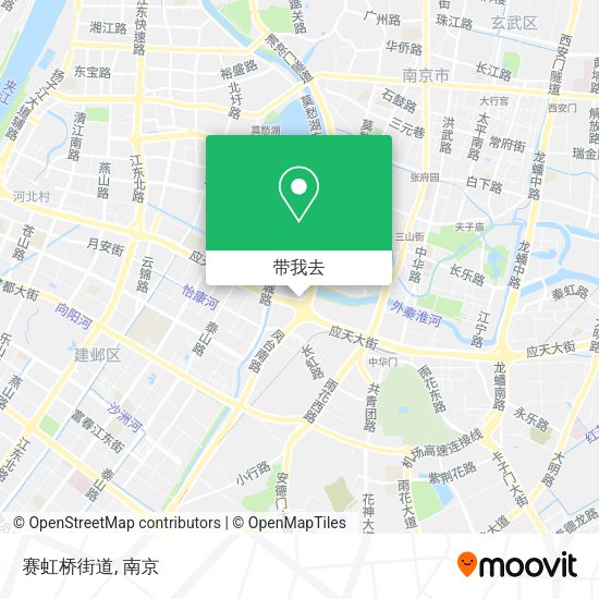 赛虹桥街道地图