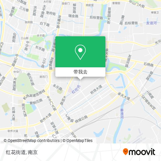 红花街道地图