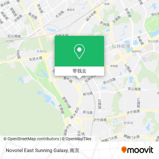 Novotel East Sunning Galaxy地图