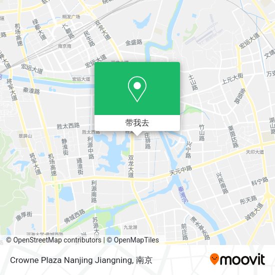 Crowne Plaza Nanjing Jiangning地图