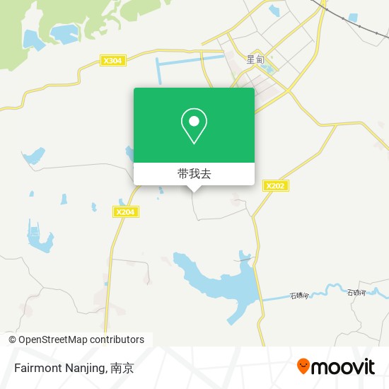 Fairmont Nanjing地图