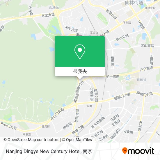 Nanjing Dingye New Century Hotel地图