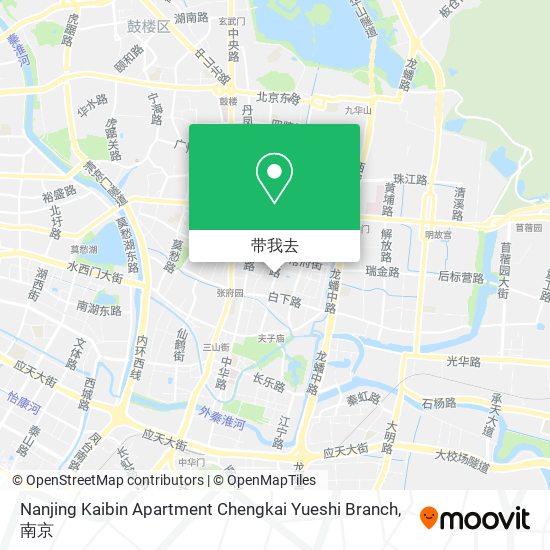 Nanjing Kaibin Apartment Chengkai Yueshi Branch地图