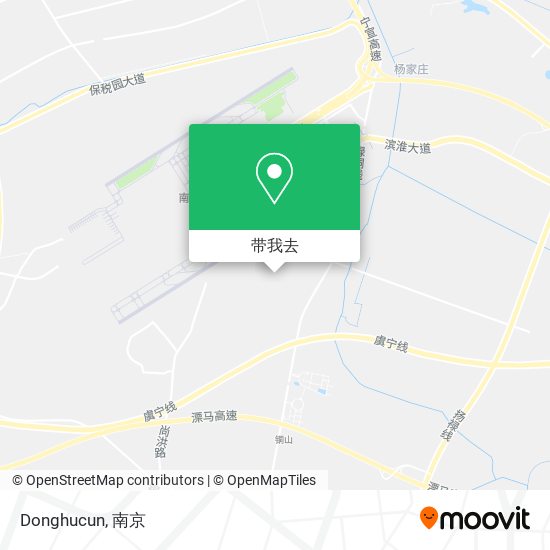 Donghucun地图