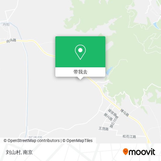 刘山村地图
