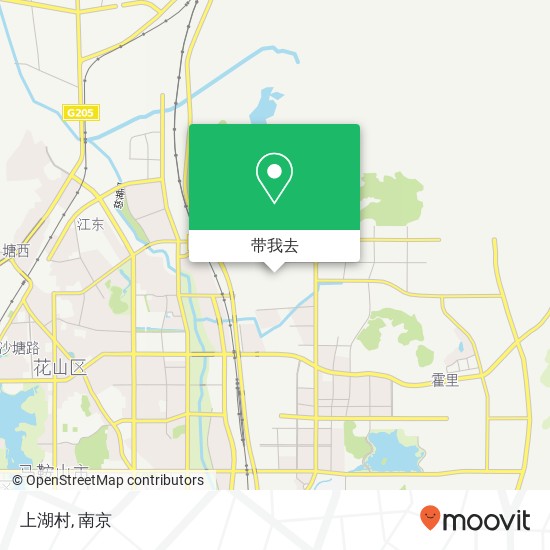 上湖村地图