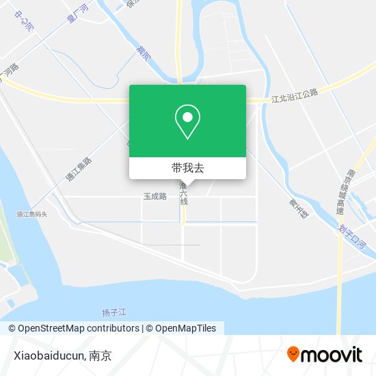Xiaobaiducun地图