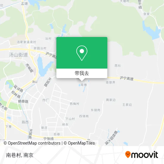 南巷村地图