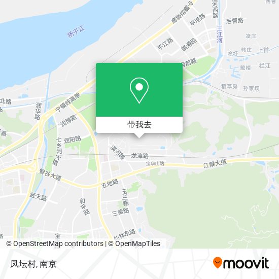 凤坛村地图