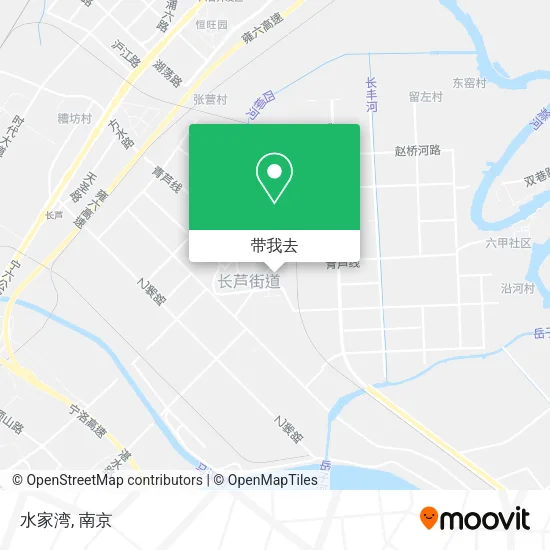 水家湾地图