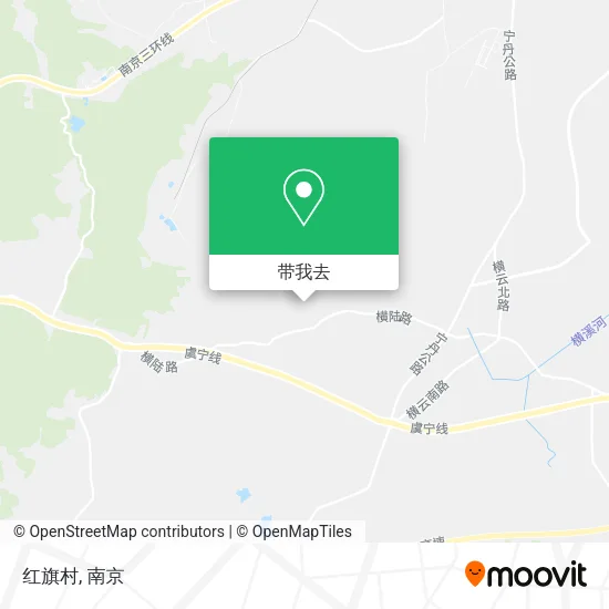 红旗村地图