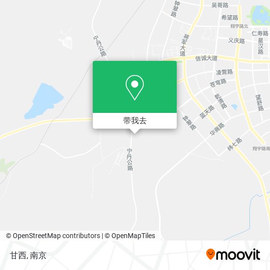 甘西地图