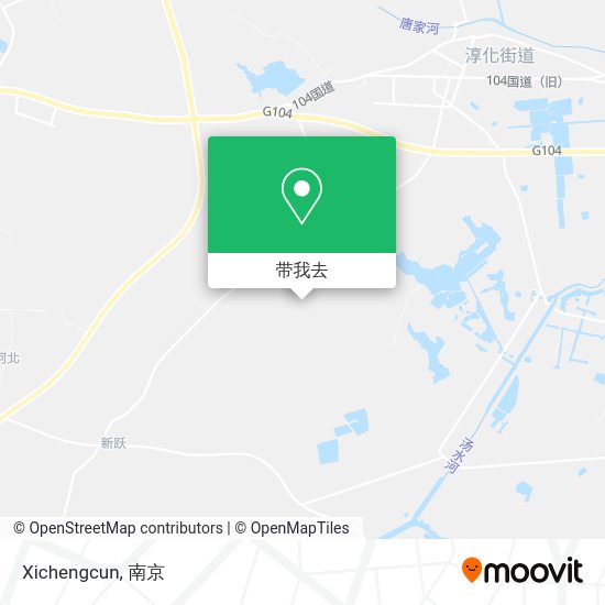 Xichengcun地图