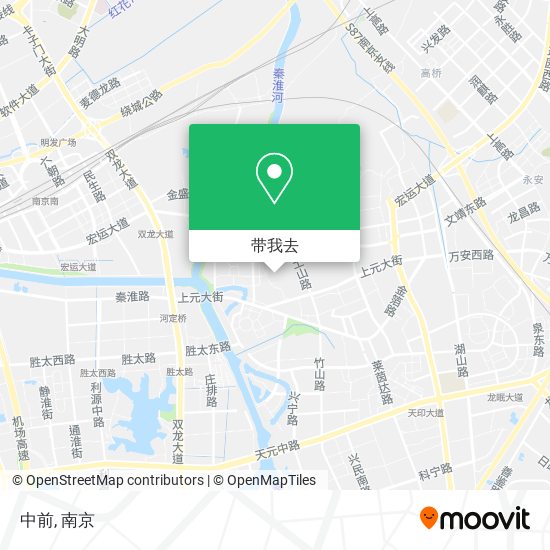 中前地图