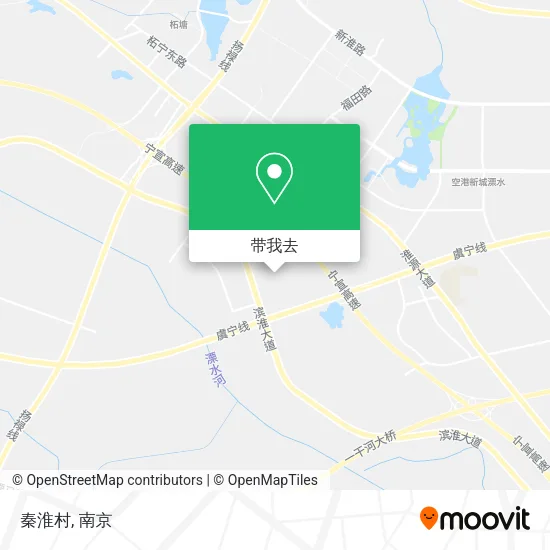 秦淮村地图