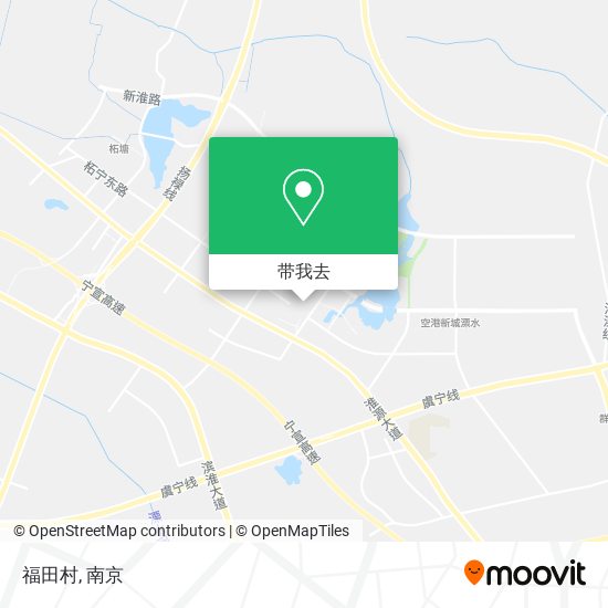 福田村地图