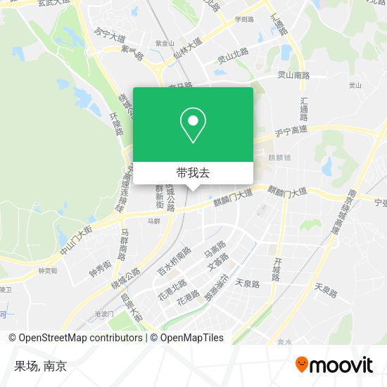 果场地图
