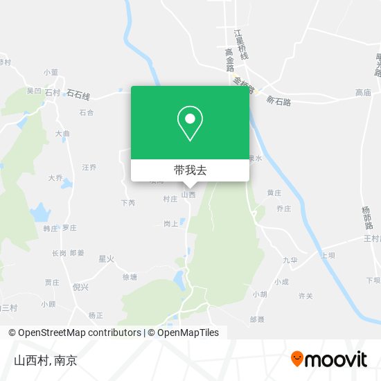 山西村地图