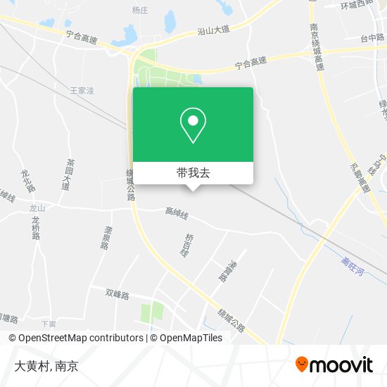 大黄村地图