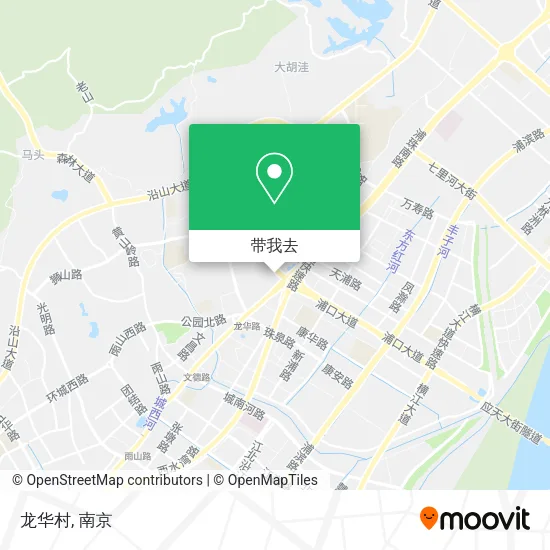 龙华村地图