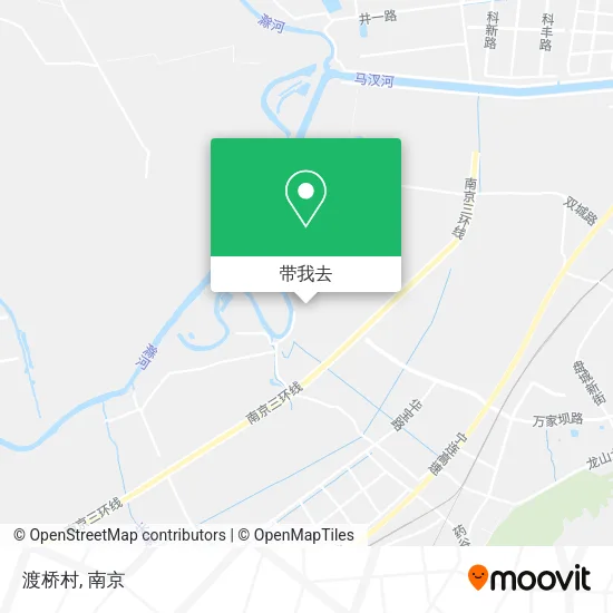 渡桥村地图