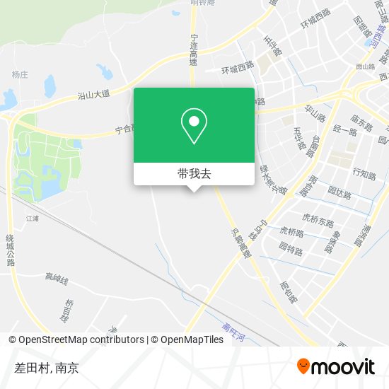差田村地图