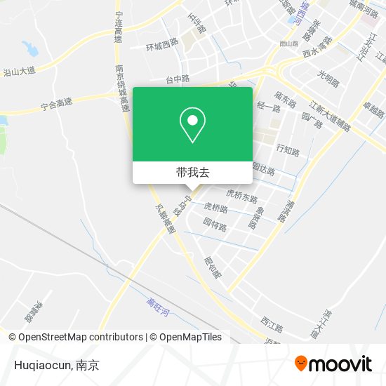 Huqiaocun地图