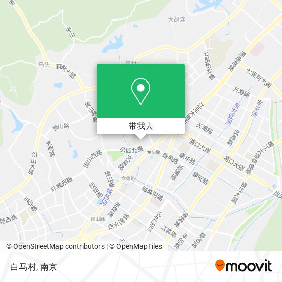 白马村地图