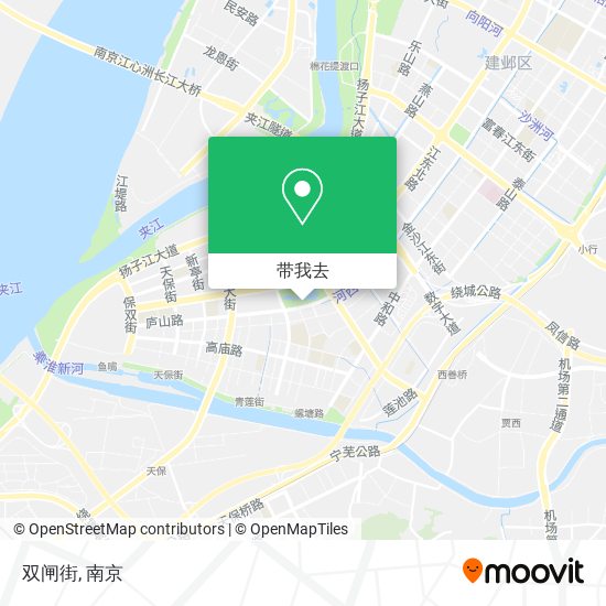 双闸街地图